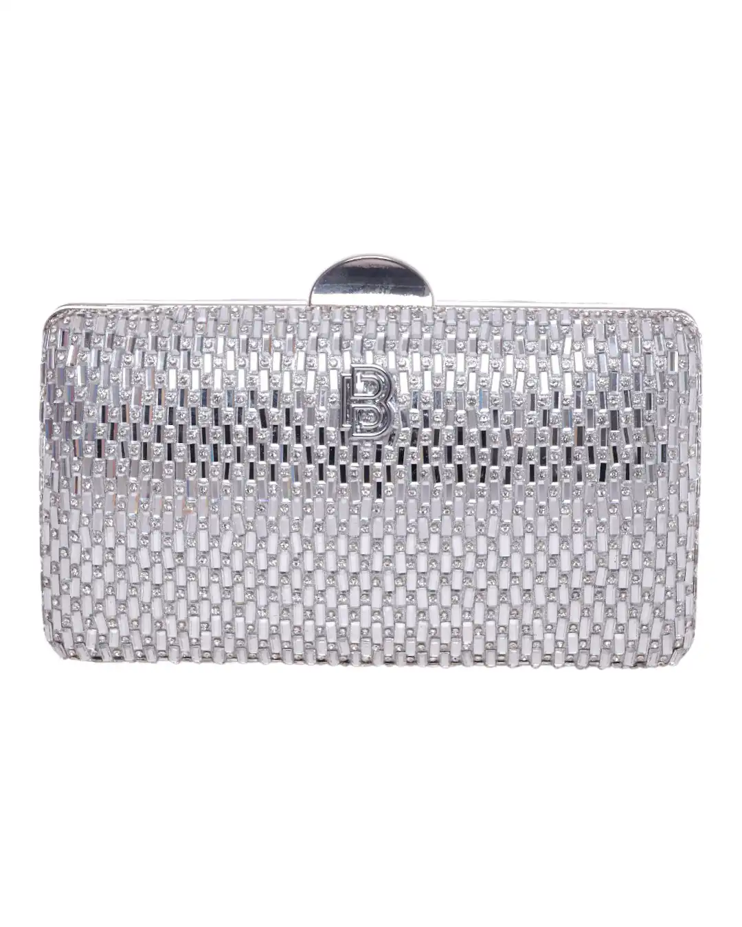 Τσάντα φάκελος clutch CK-6060 – Ασημί Τσάντα φάκελος clutch CK-6060 – Ασημί