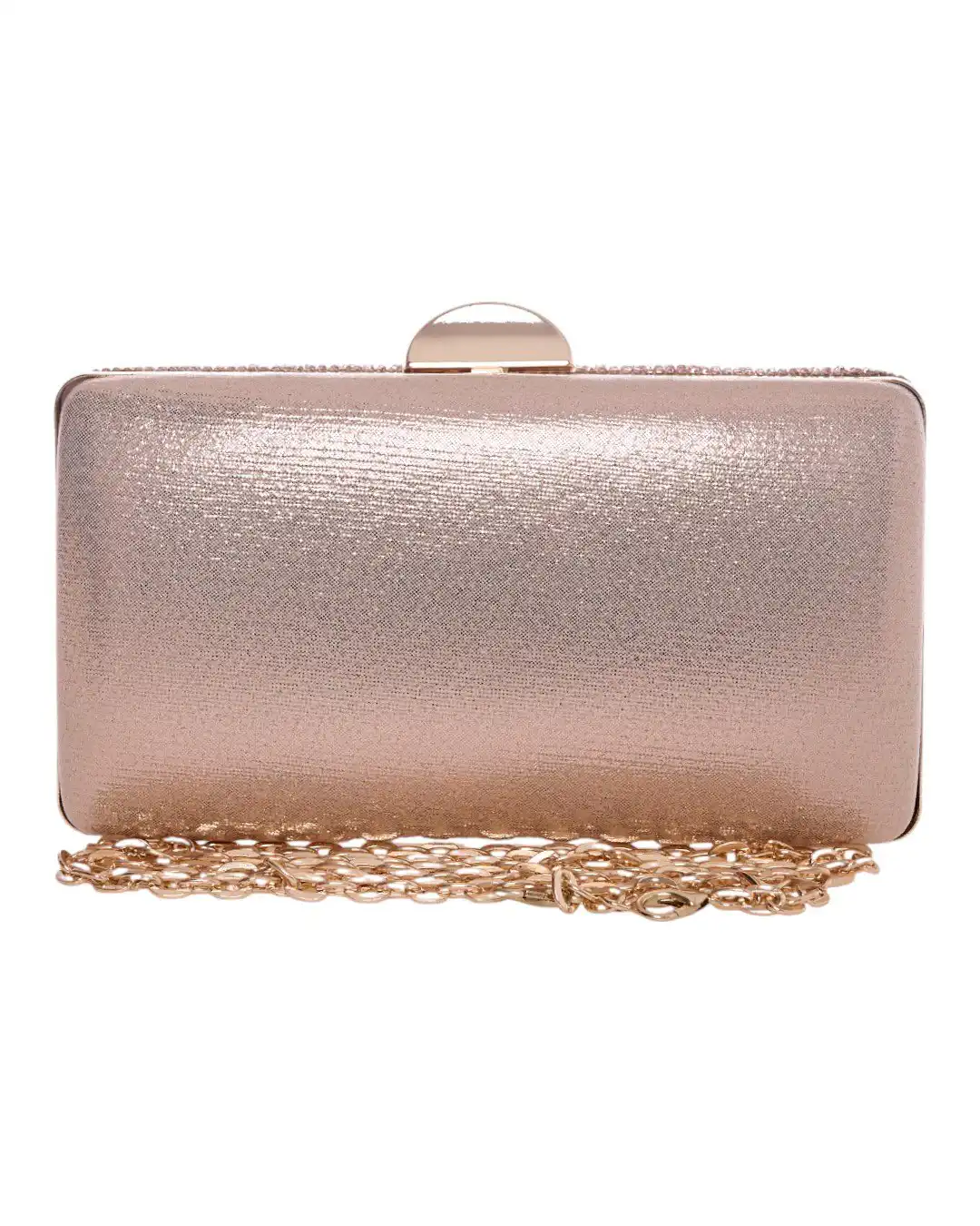 Τσάντα φάκελος clutch CK-6060 - Σαμπανιζέ