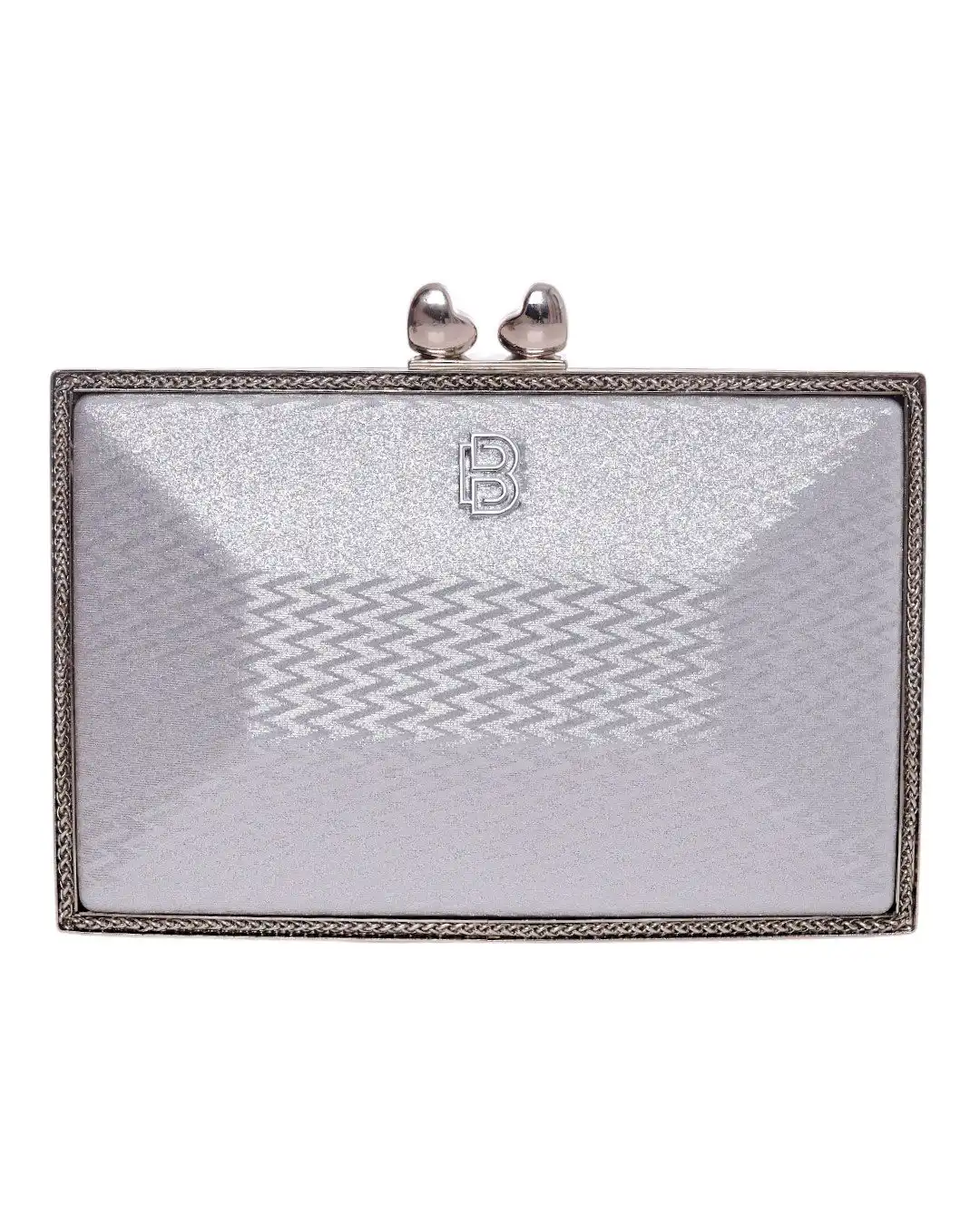 Τσάντα φάκελος clutch CK-6053 – Ασημί Τσάντα φάκελος clutch CK-6053 – Ασημί