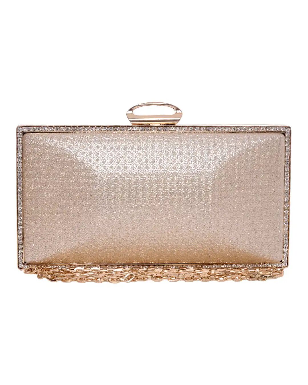 Τσάντα φάκελος clutch CK-6051 - Χρυσό