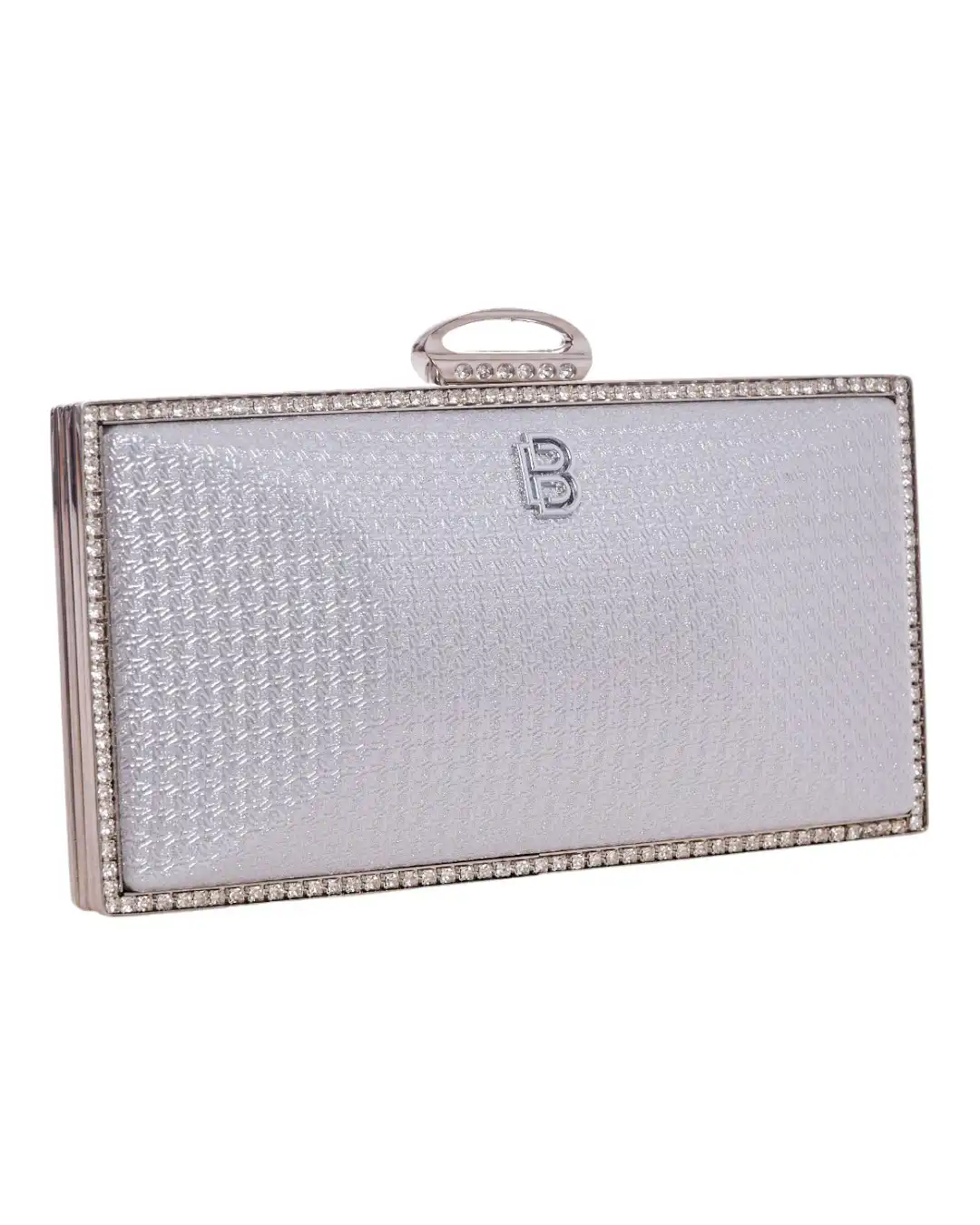 Τσάντα φάκελος clutch CK-6051 – Ασημί Τσάντα φάκελος clutch CK-6051 – Ασημί