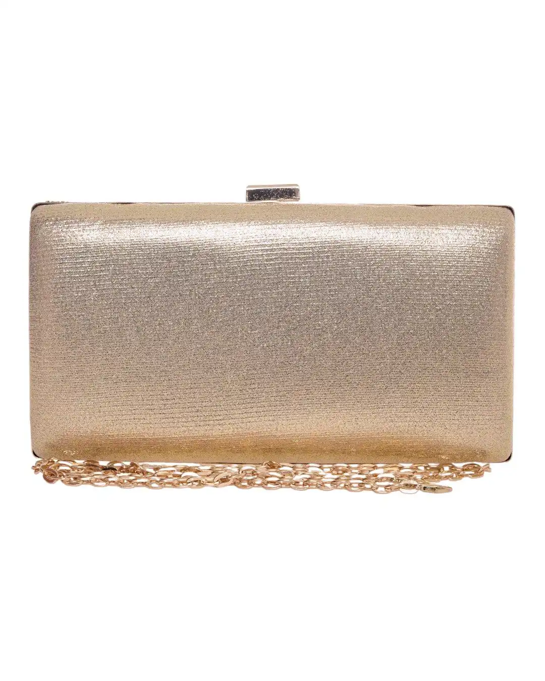 Τσάντα φάκελος clutch CK-6058 - Χρυσό