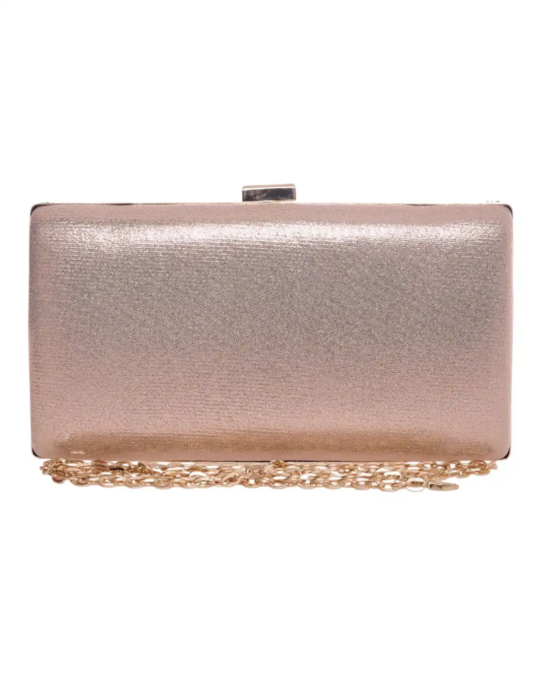 Τσάντα φάκελος clutch CK-6058 - Σαμπανιζέ