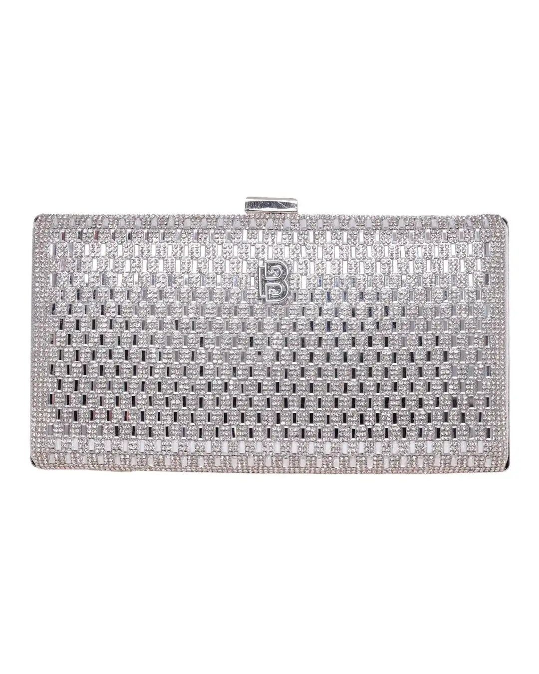 Τσάντα φάκελος clutch CK-6058 – Ασημί Τσάντα φάκελος clutch CK-6058 – Ασημί