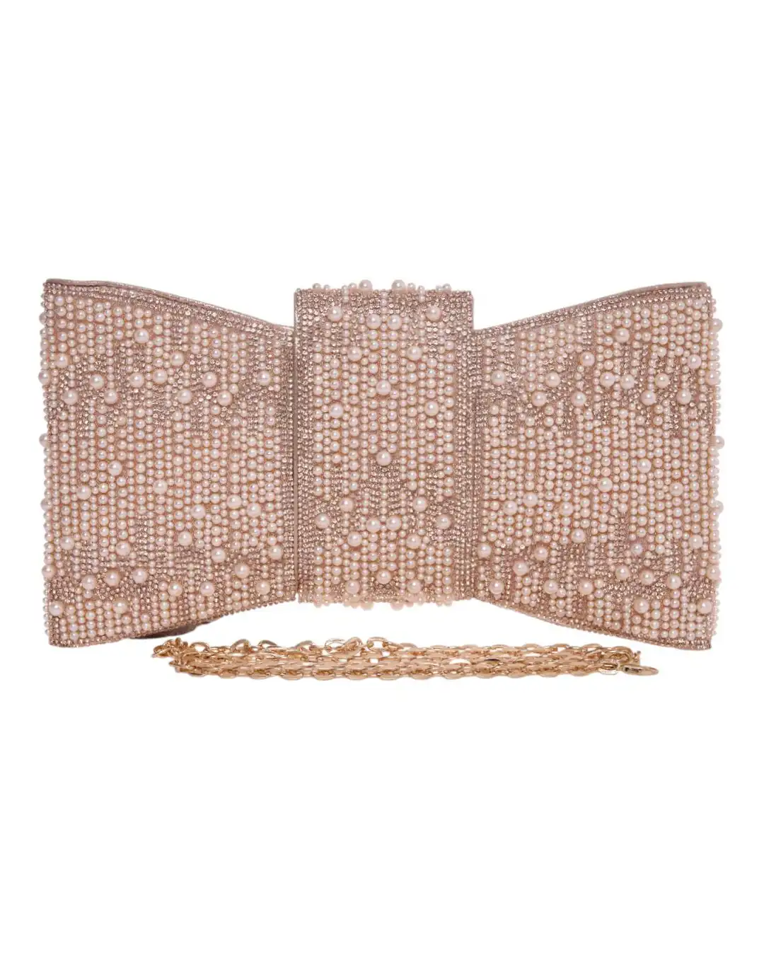 Τσάντα φάκελος clutch CK-6061 - Σαμπανιζέ