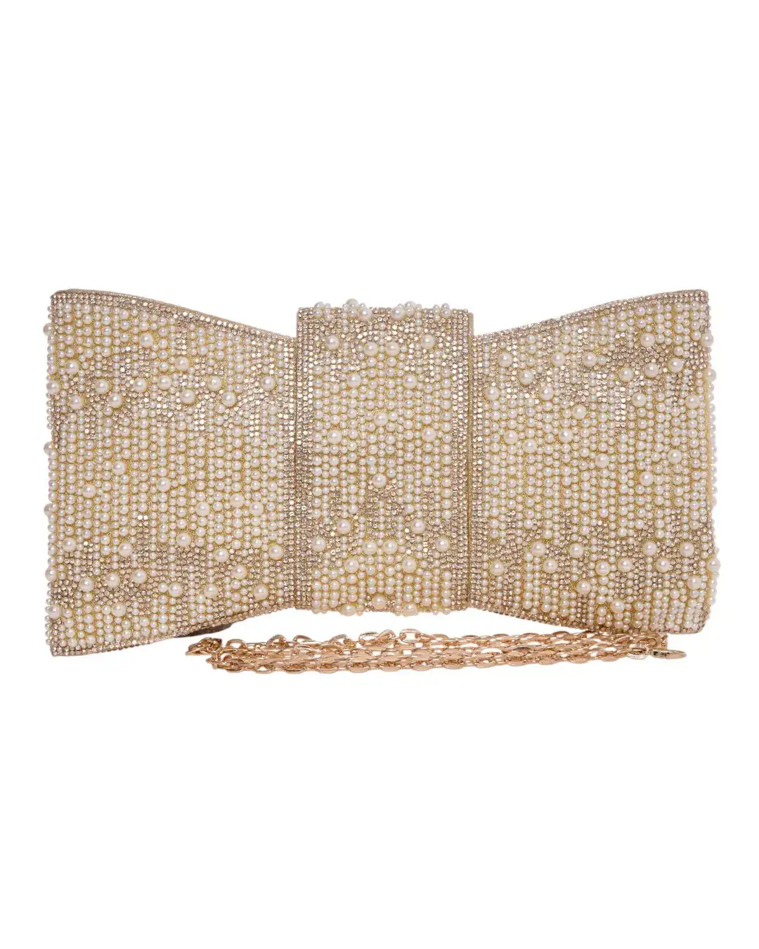 Τσάντα φάκελος clutch CK-6061 - Χρυσό