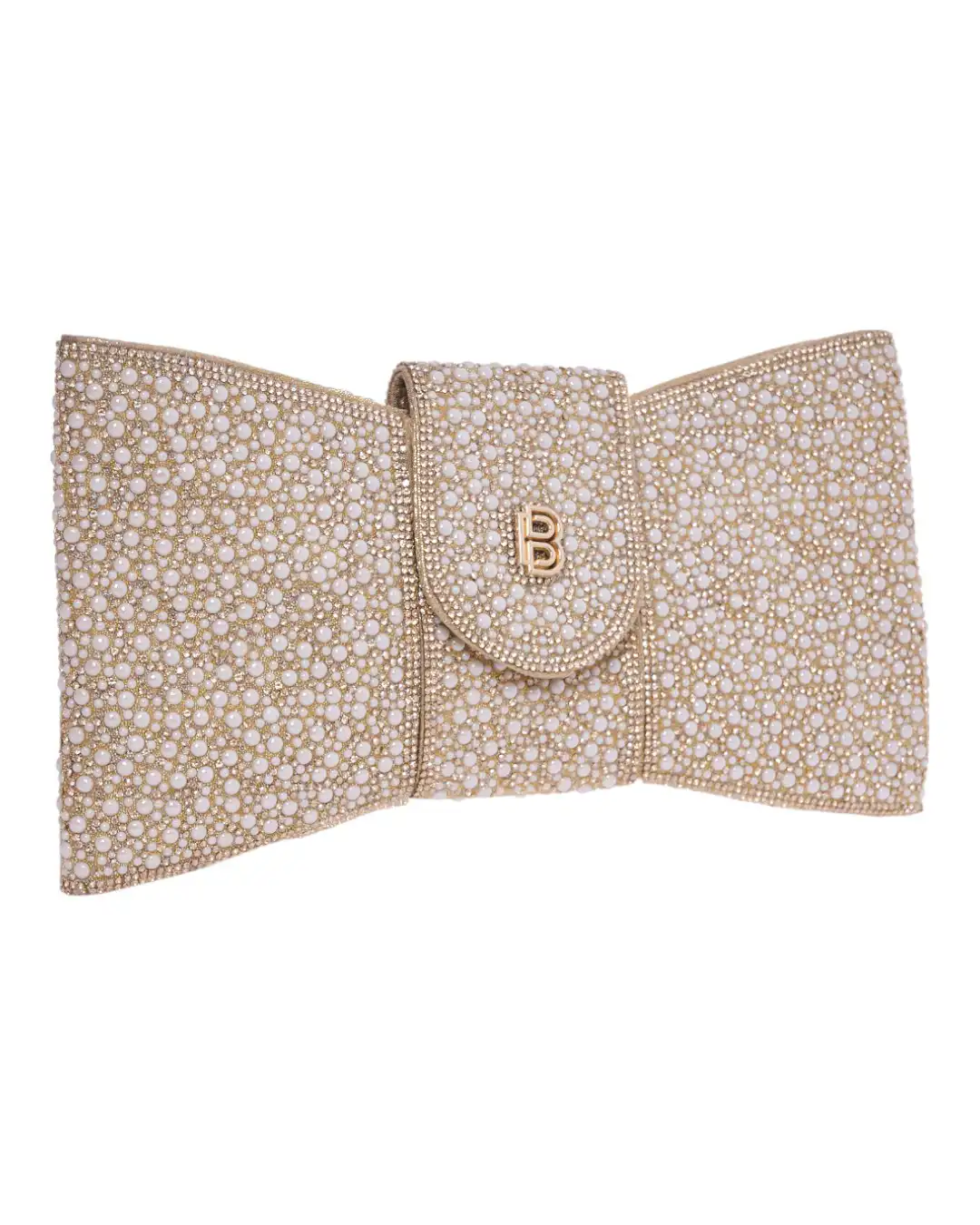 Τσάντα φάκελος clutch CK-6062 - Χρυσό