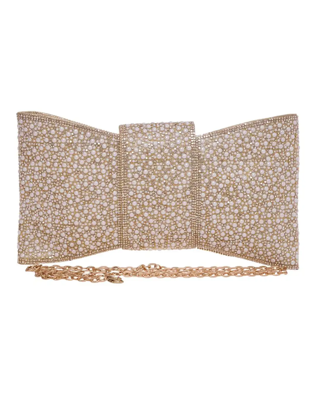 Τσάντα φάκελος clutch CK-6062 - Χρυσό