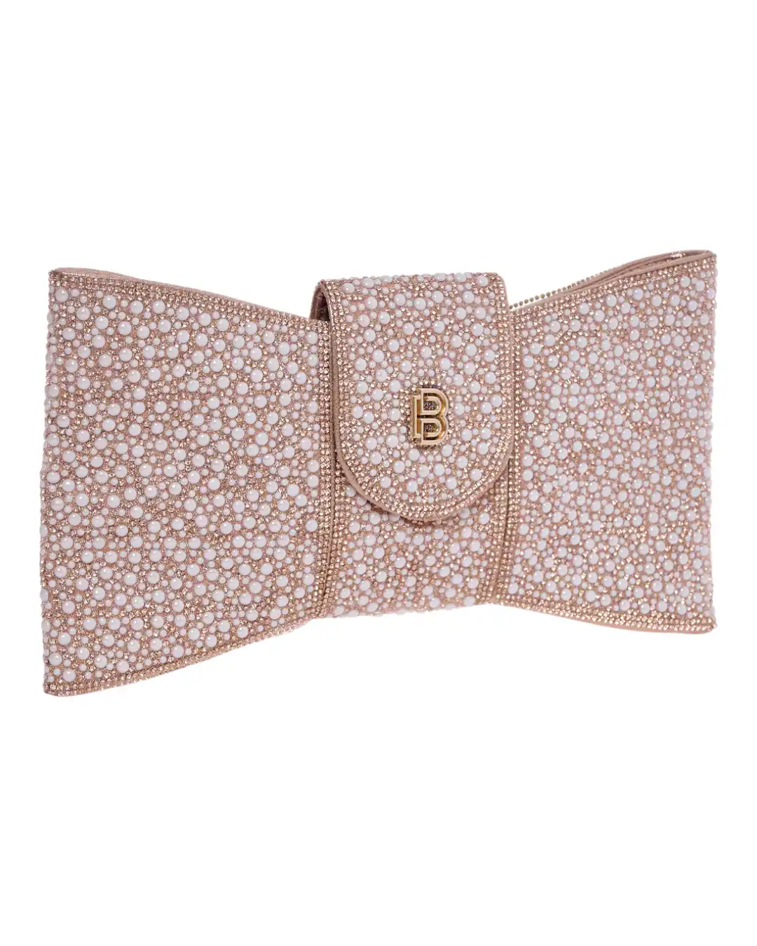 Τσάντα φάκελος clutch CK-6062 - Σαμπανιζέ