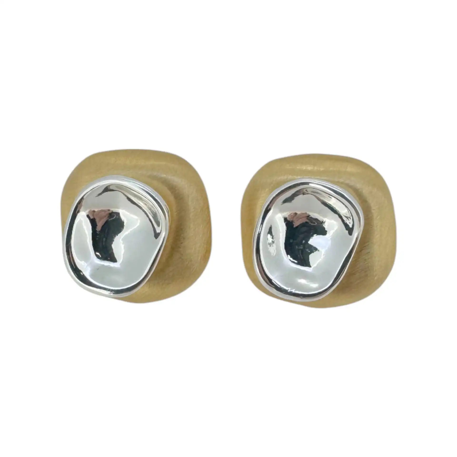 Σκουλαρίκια αυτιών mix metal 18mm