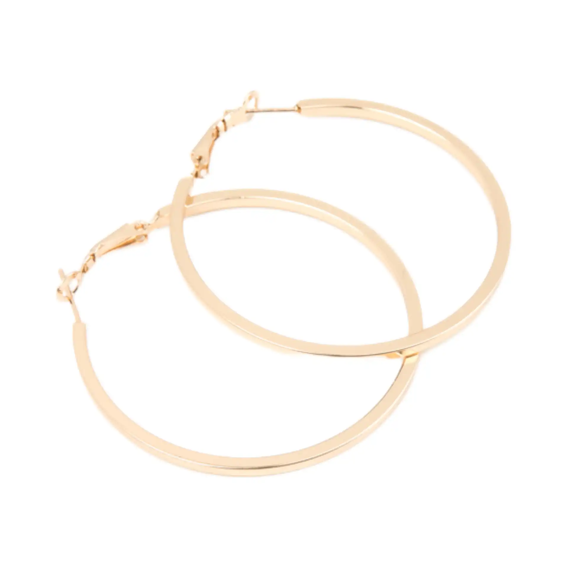 Σκουλαρίκι Κρίκος χρυσός 50 mm Σκουλαρίκι Κρίκος χρυσός 50 mm