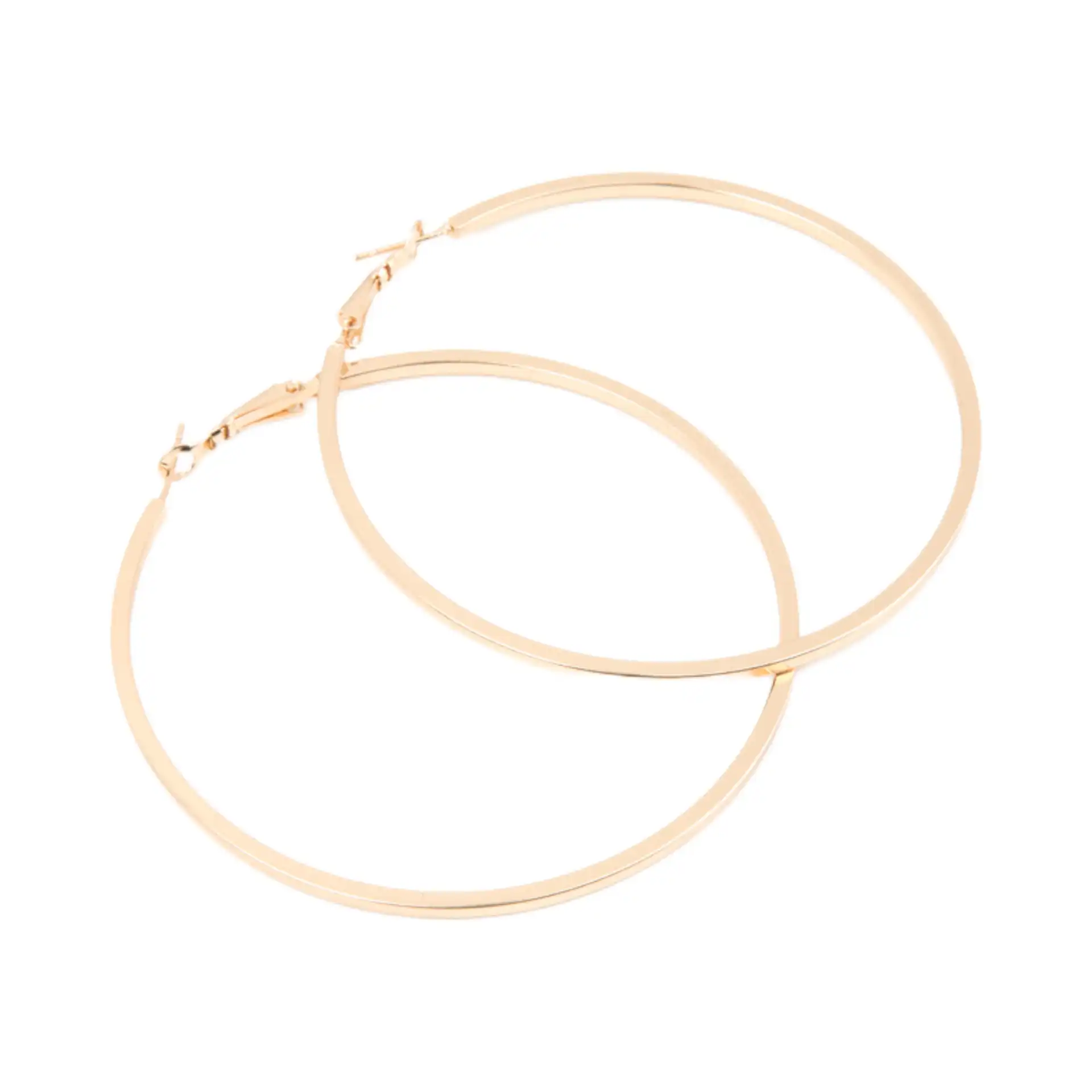 Σκουλαρίκι Κρίκος χρυσός 70 mm Σκουλαρίκι Κρίκος χρυσός 70 mm