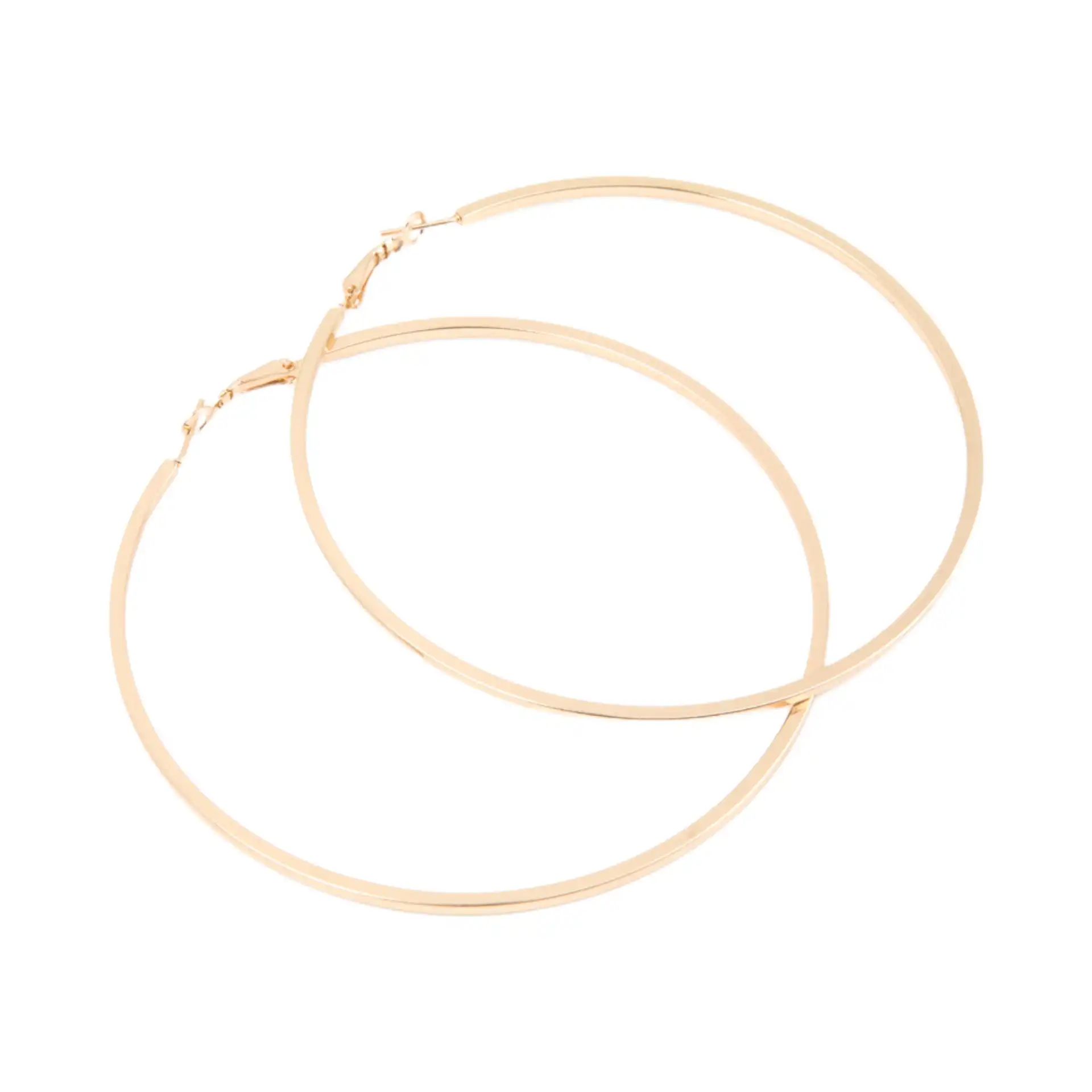 Σκουλαρίκι Κρίκος χρυσός 90 mm Σκουλαρίκι Κρίκος χρυσός 90 mm