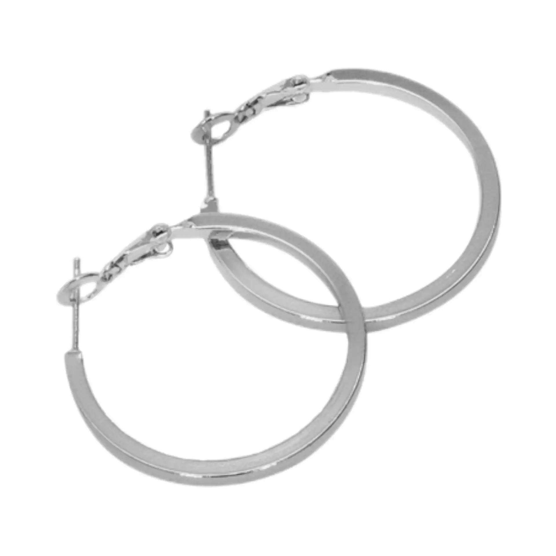 Σκουλαρίκι Κρίκος ασημί 30 mm Σκουλαρίκι Κρίκος ασημί 30 mm