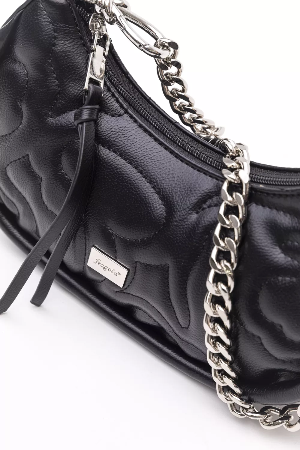 Μικρή μαλακή τσάντα υλικό με puffy γαζιά.