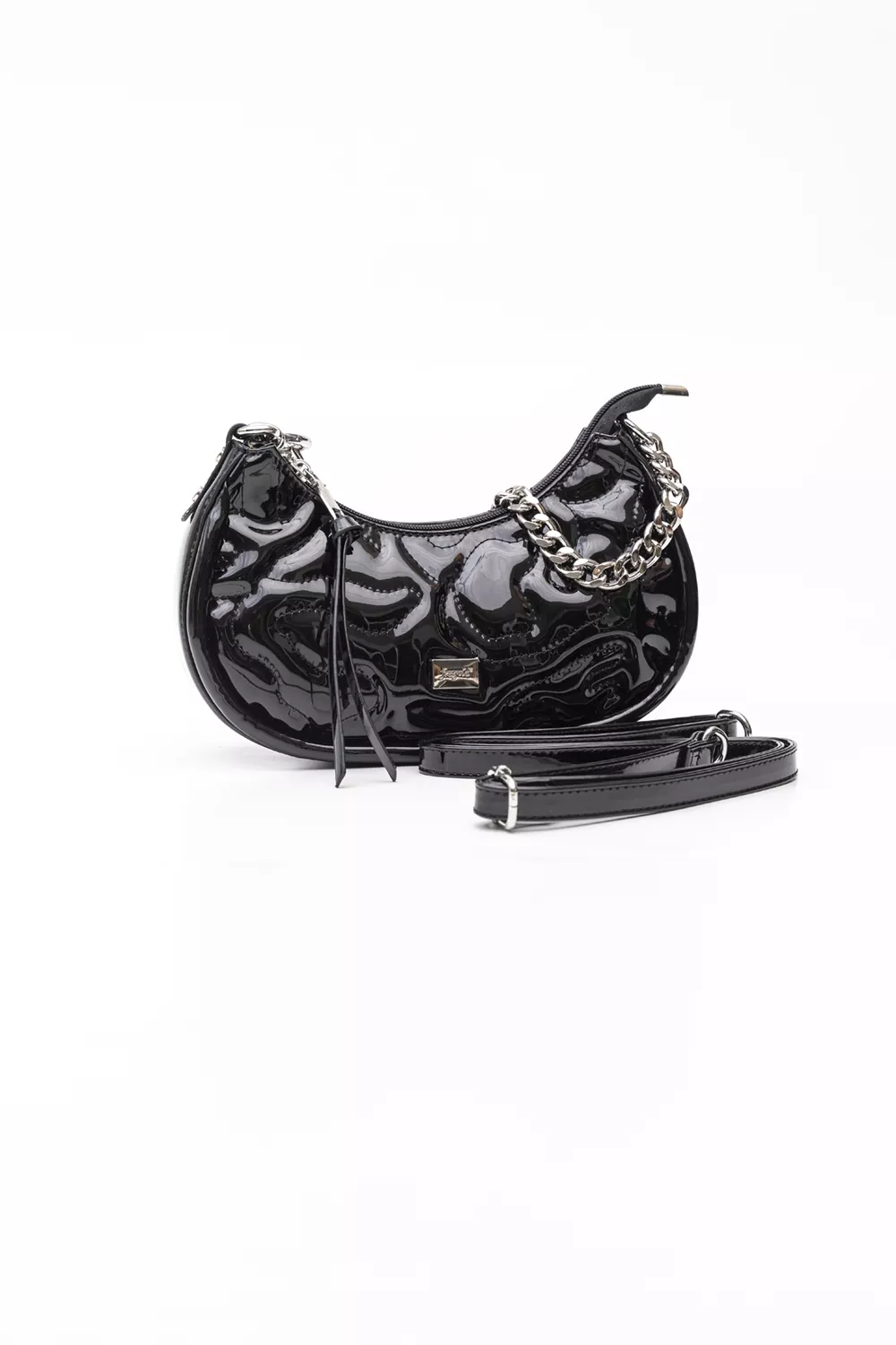 Μικρή μαλακή τσάντα υλικό με puffy γαζιά.