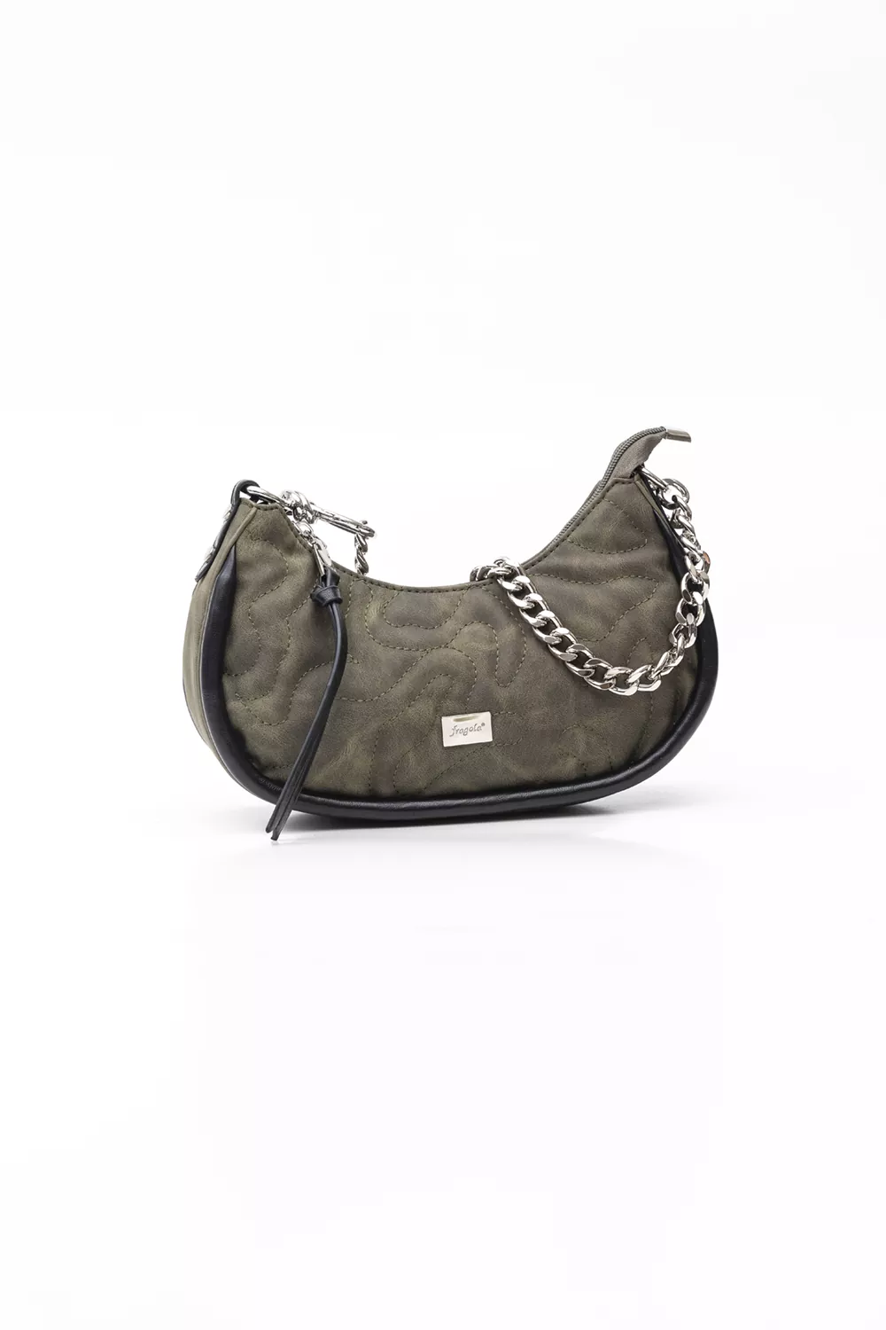 Μικρή μαλακή τσάντα υλικό με puffy γαζιά.