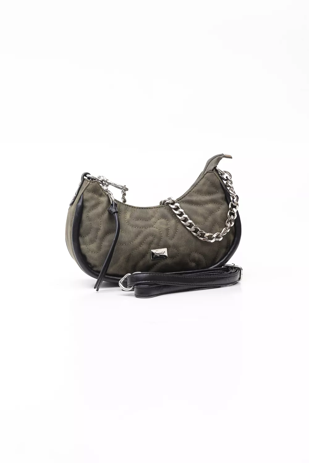 Μικρή μαλακή τσάντα υλικό με puffy γαζιά.