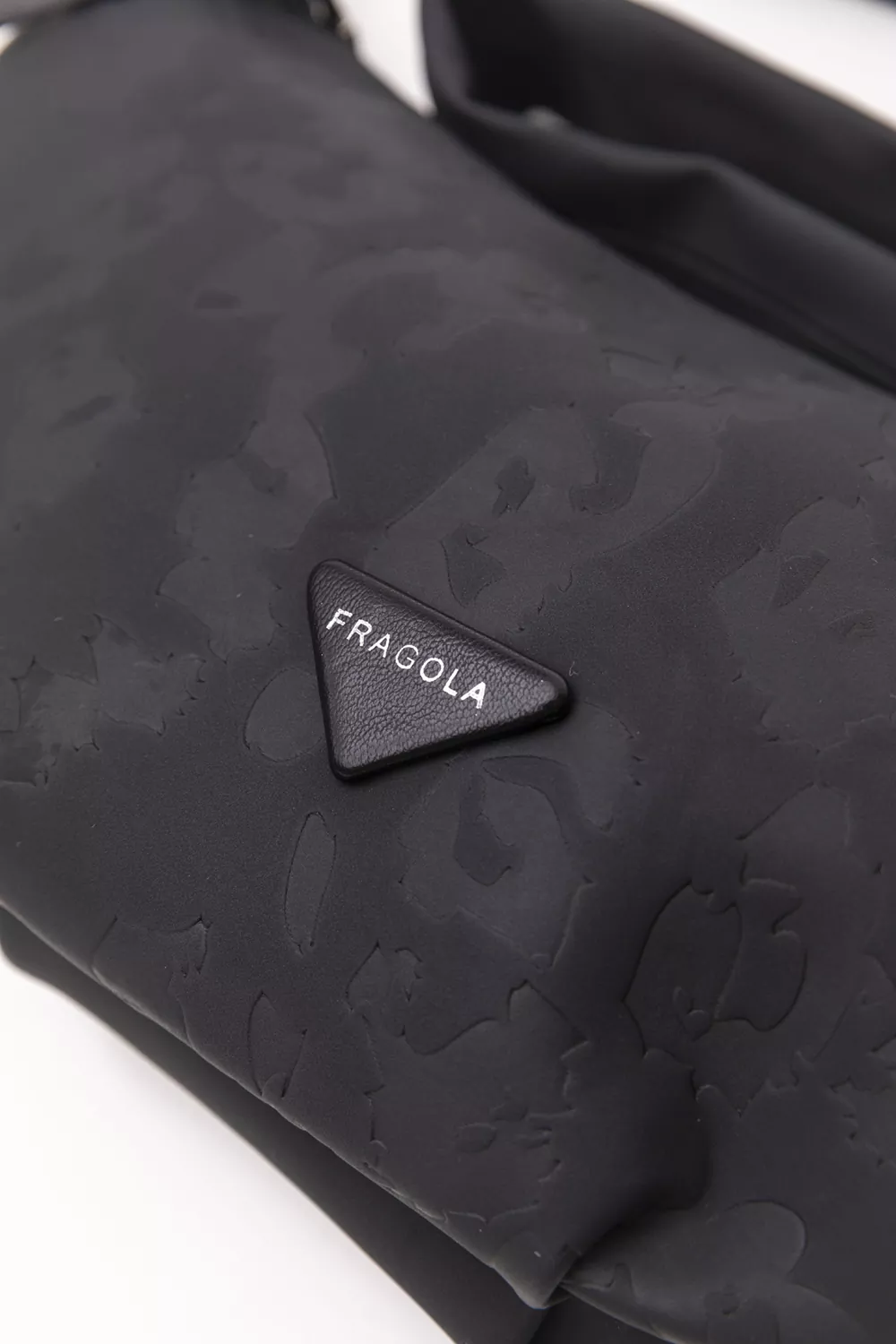 Χιαστί τσάντα croissant με print