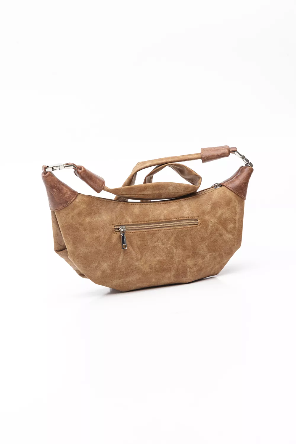 Χιαστί τσάντα croissant με print