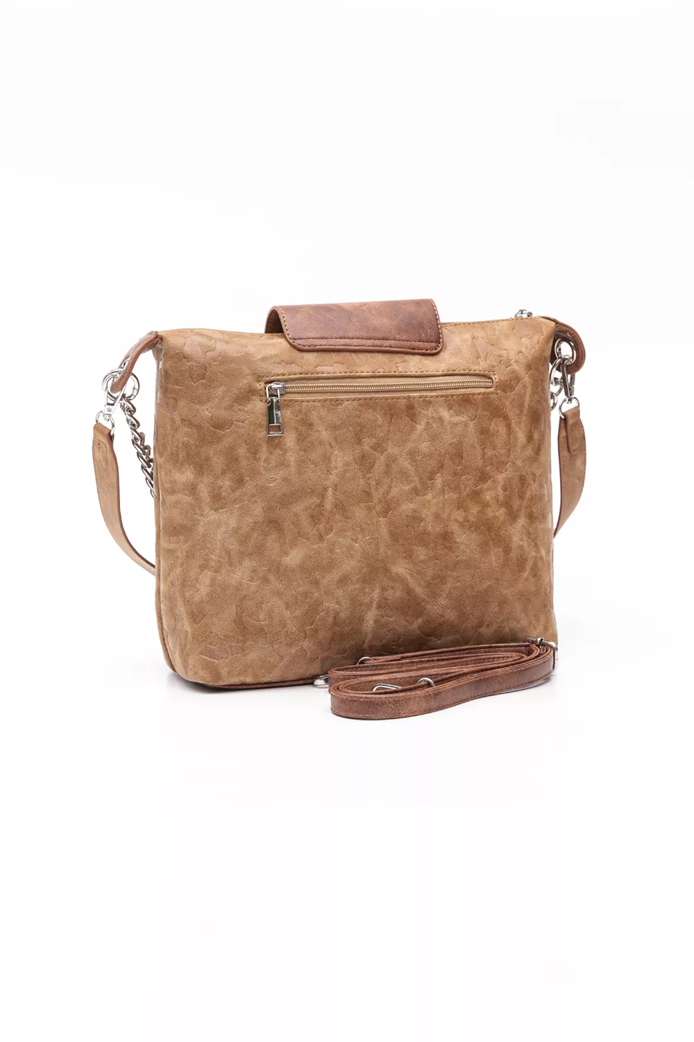 Πολυμορφική τσάντα μεσαίου μεγέθους με print