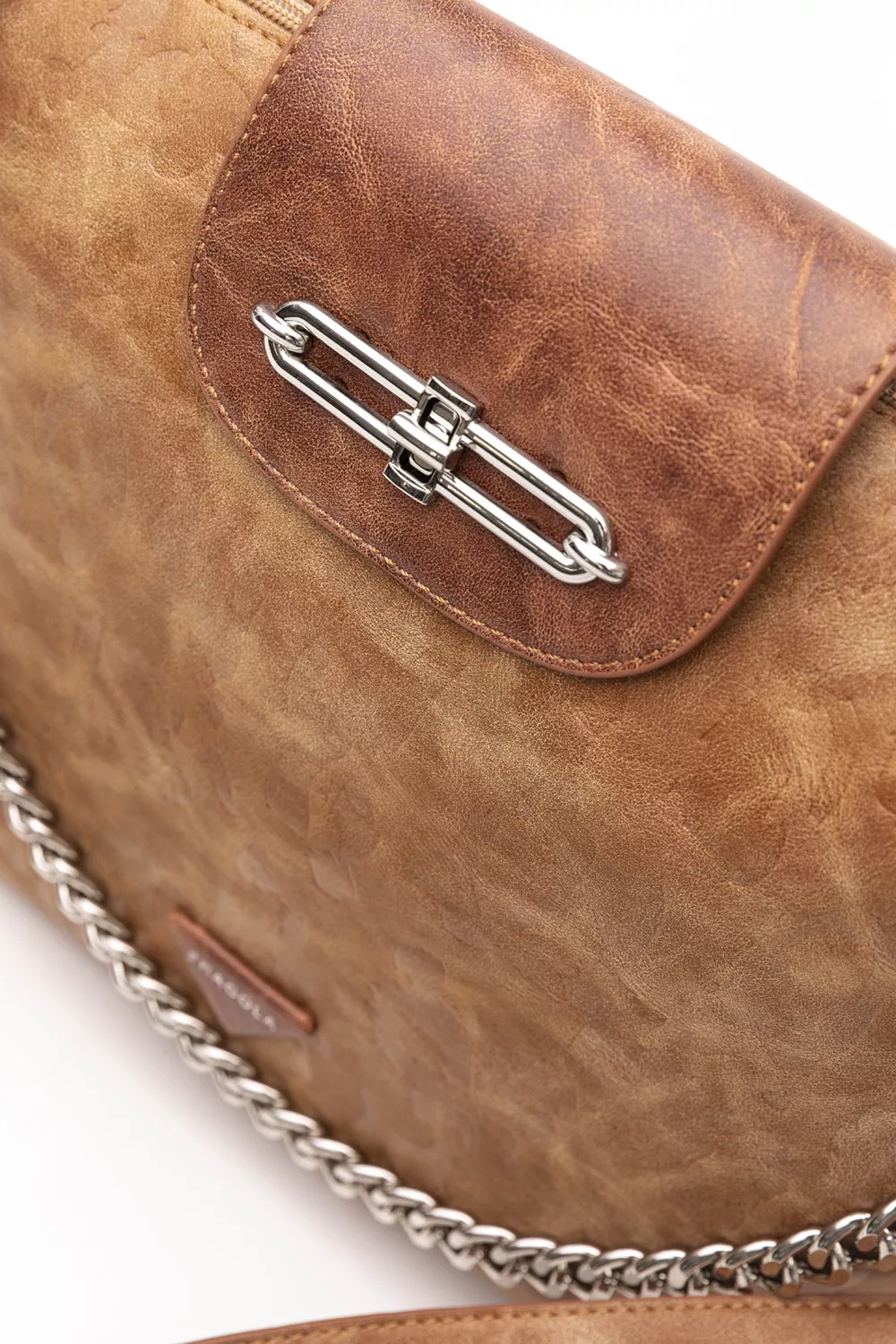 Πολυμορφική τσάντα μεσαίου μεγέθους με print