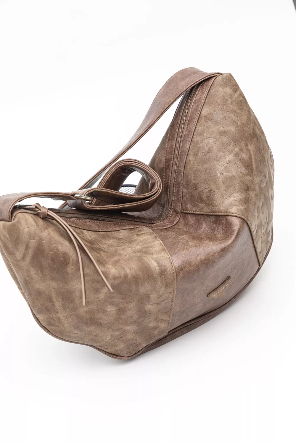 Μεγάλη Χιαστί και crossbody τσάντα με Print