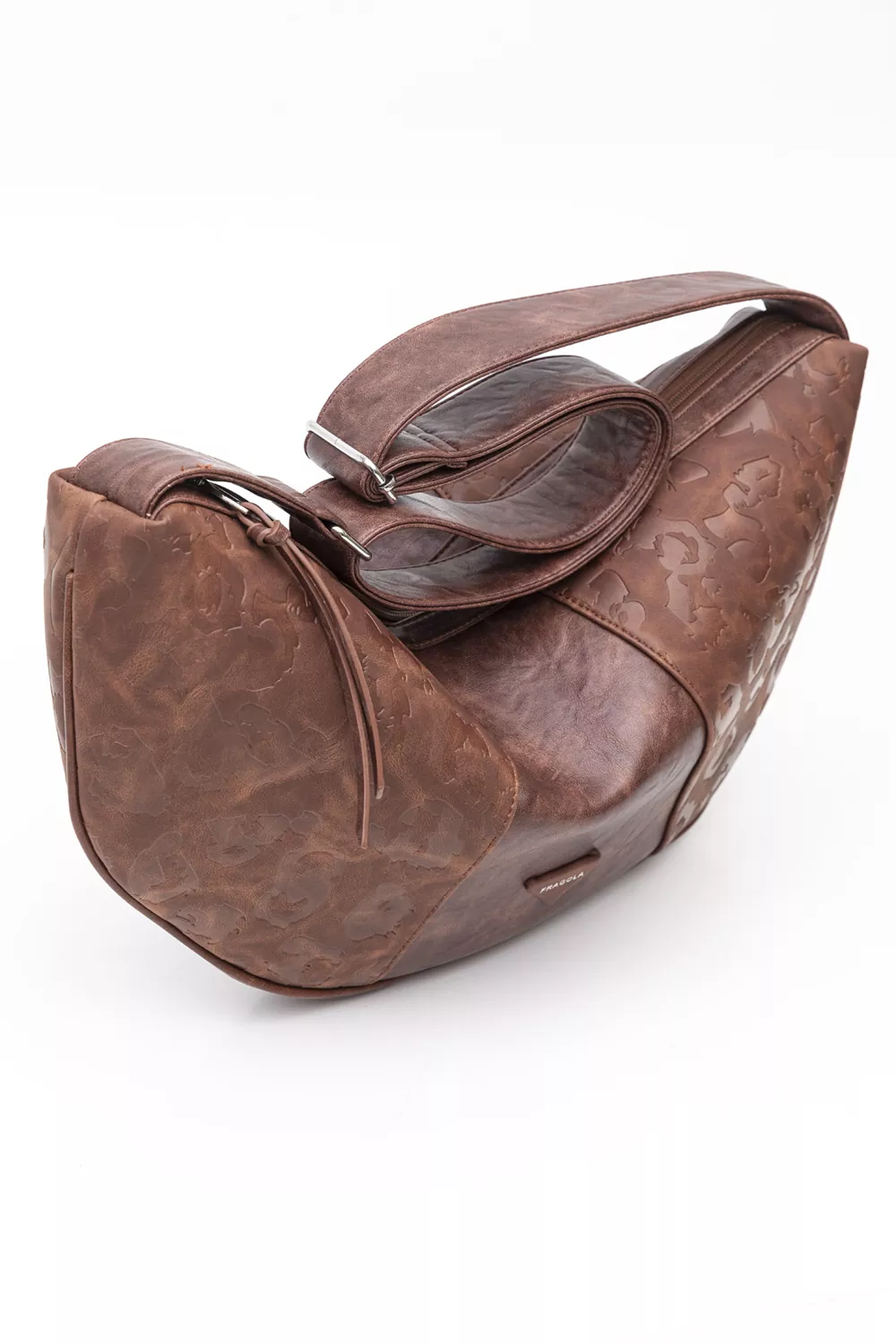 Μεγάλη Χιαστί και crossbody τσάντα με Print