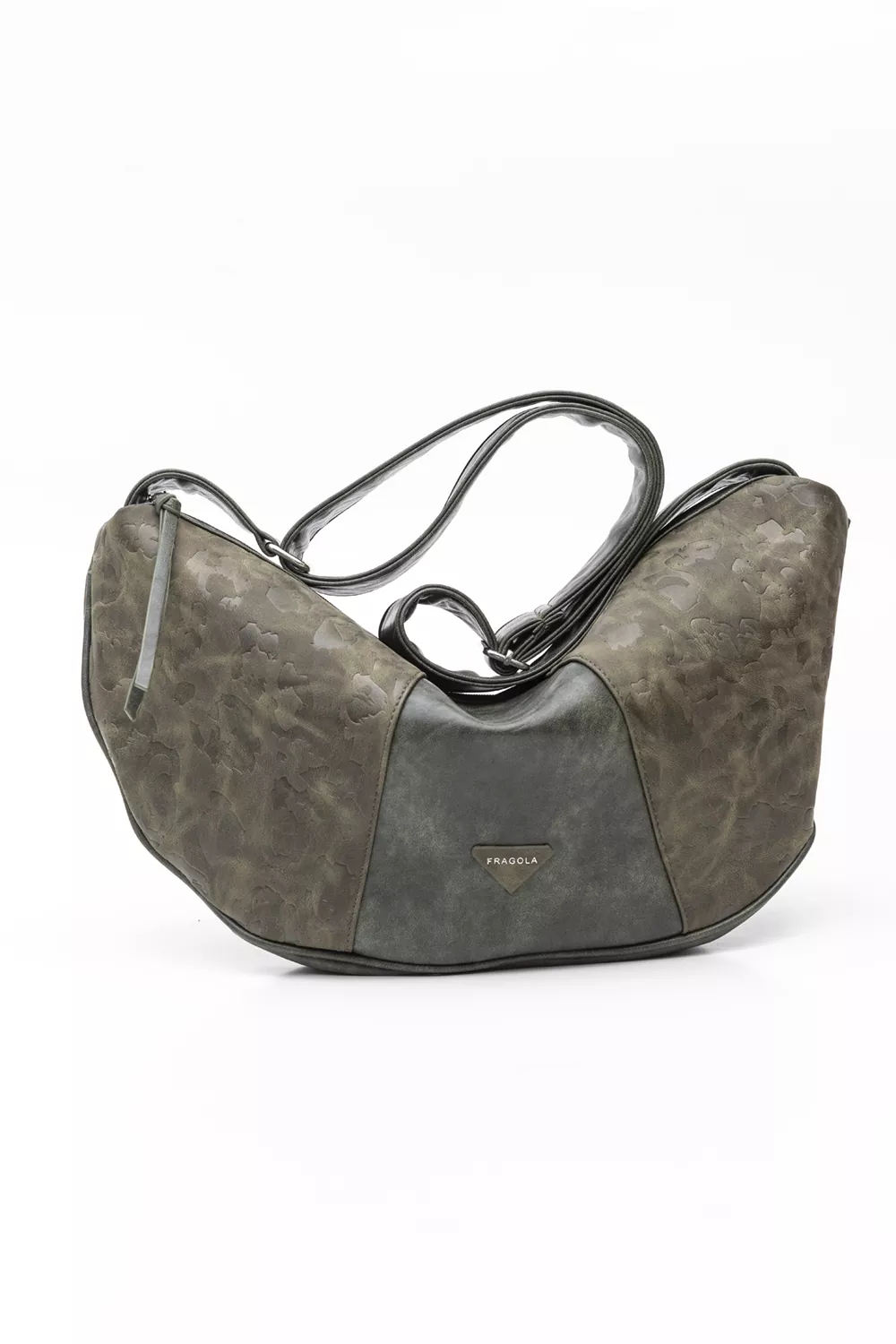 Μεγάλη Χιαστί και crossbody τσάντα με Print