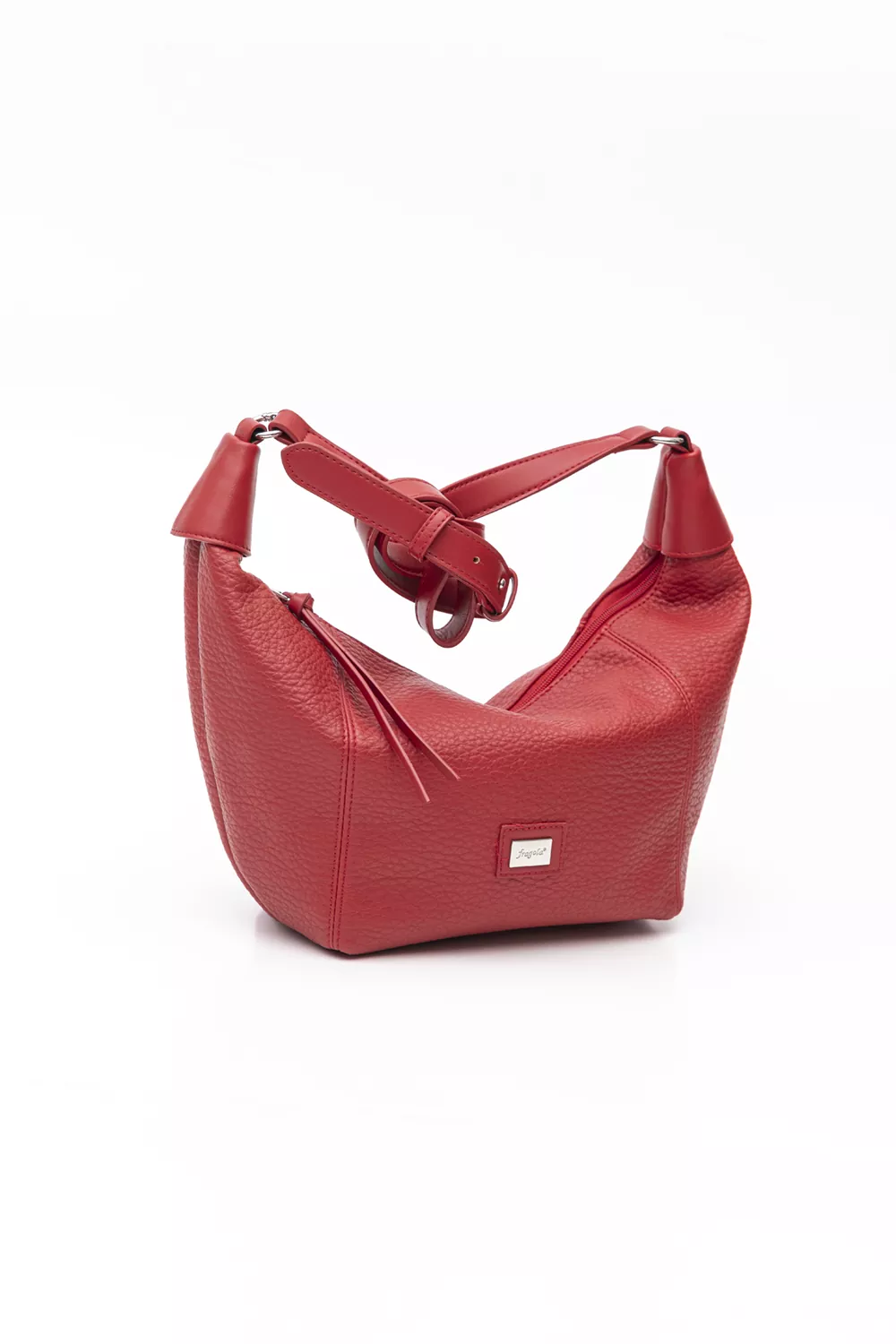 Τσάντα μεσαίου μεγέθους ώμου και χιαστί με ανάγλυφη υφή