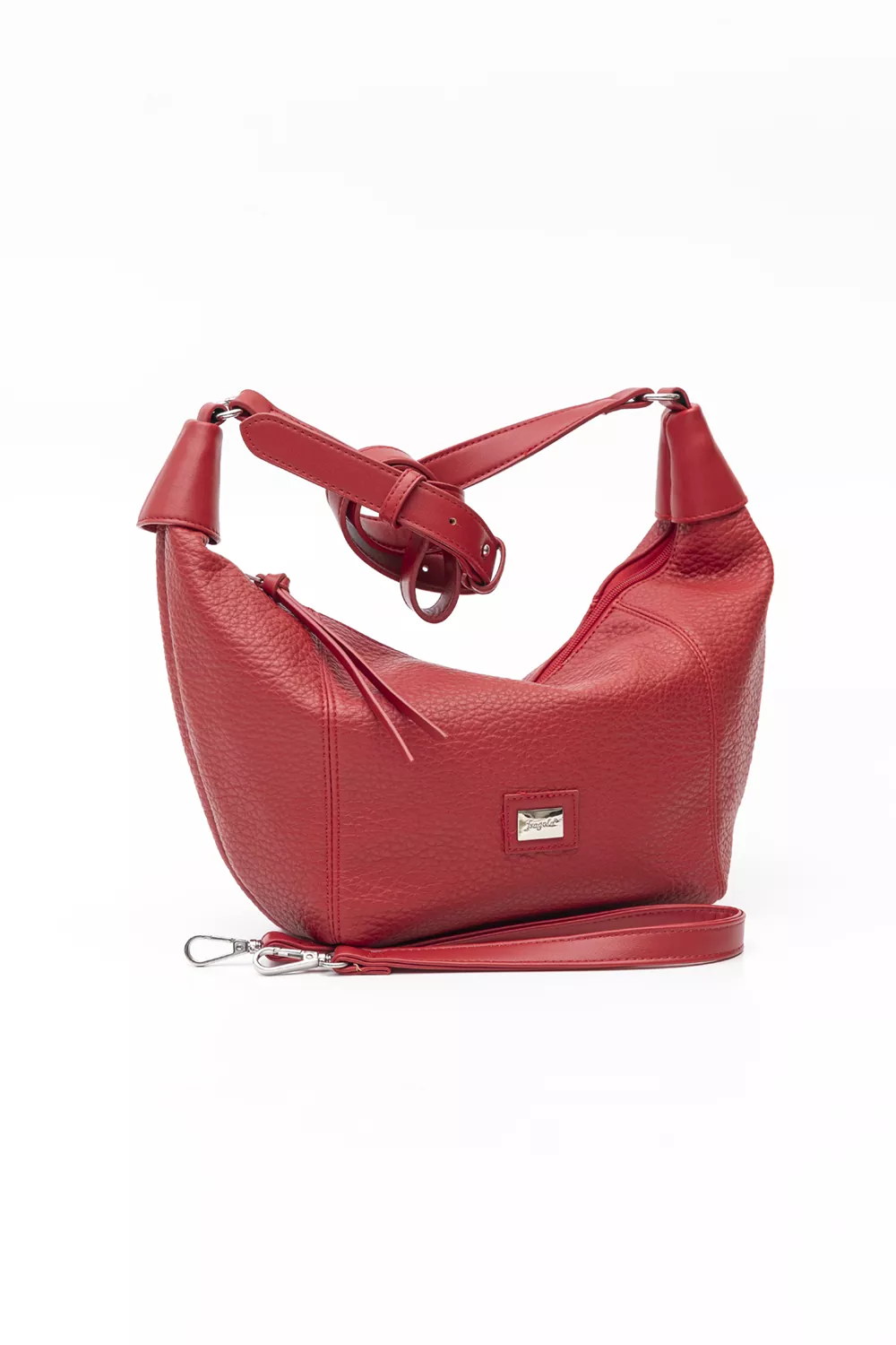 Τσάντα μεσαίου μεγέθους ώμου και χιαστί με ανάγλυφη υφή