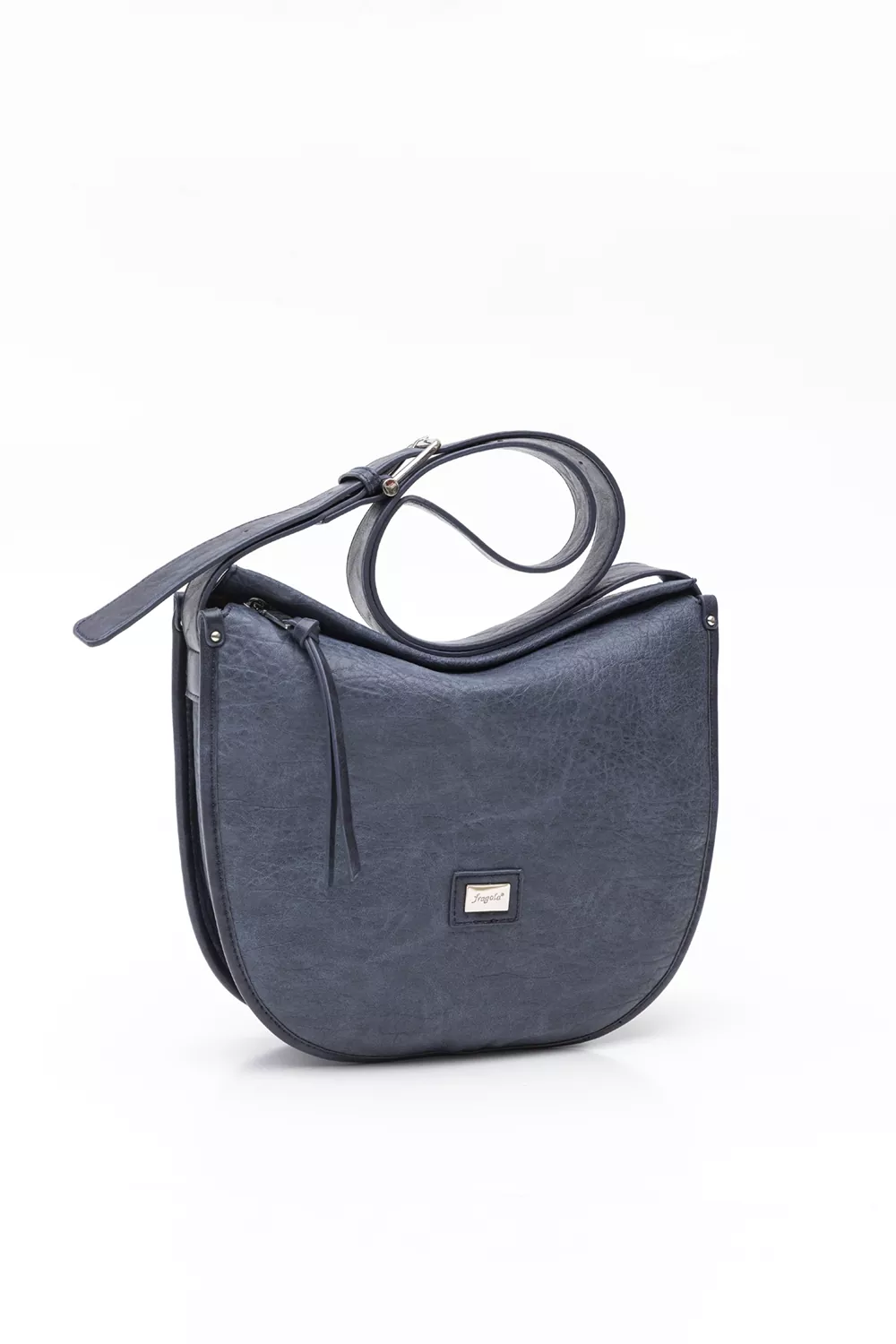 Μαλακή τσάντα ώμου με ανάγλυφη υφή