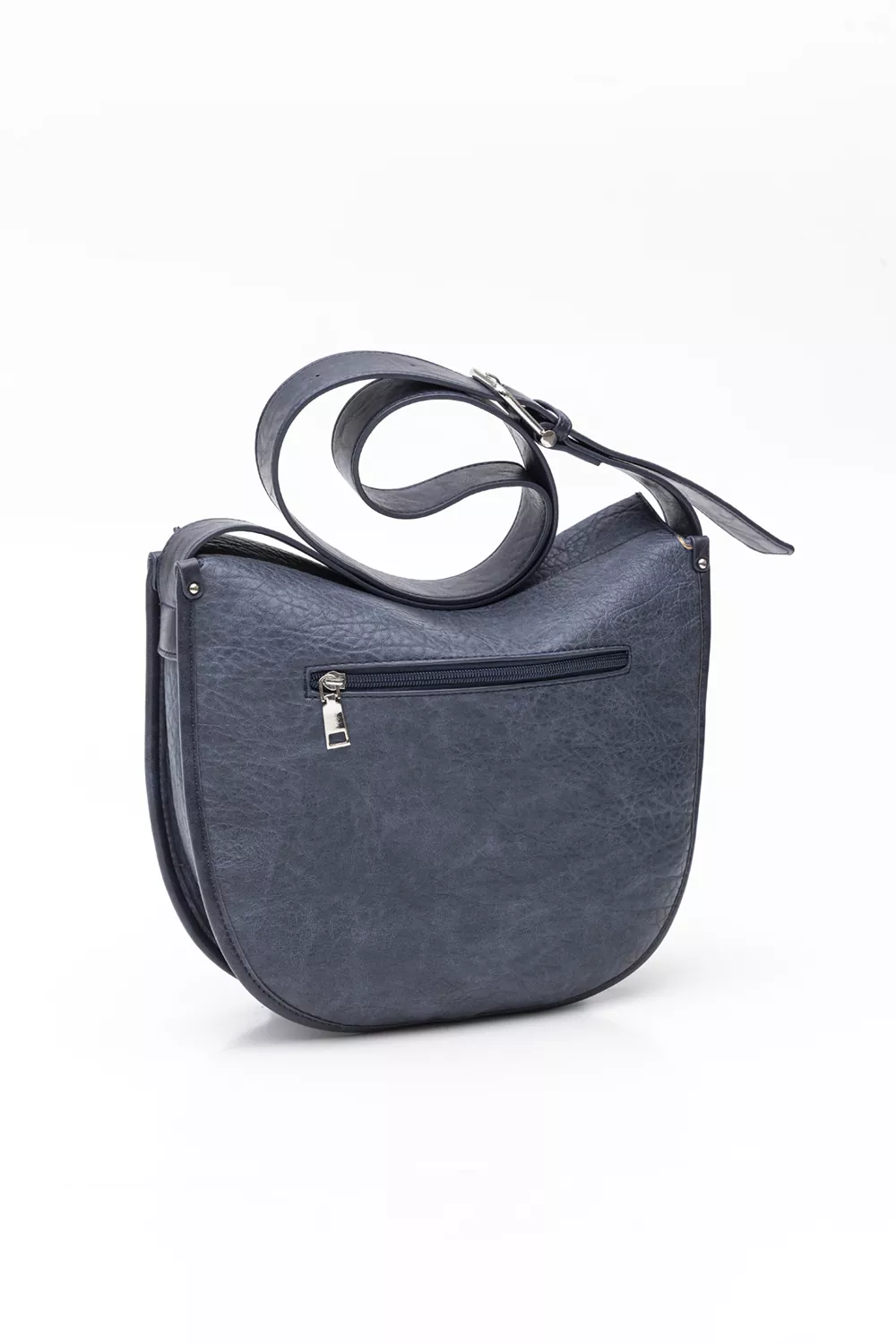 Μαλακή τσάντα ώμου με ανάγλυφη υφή