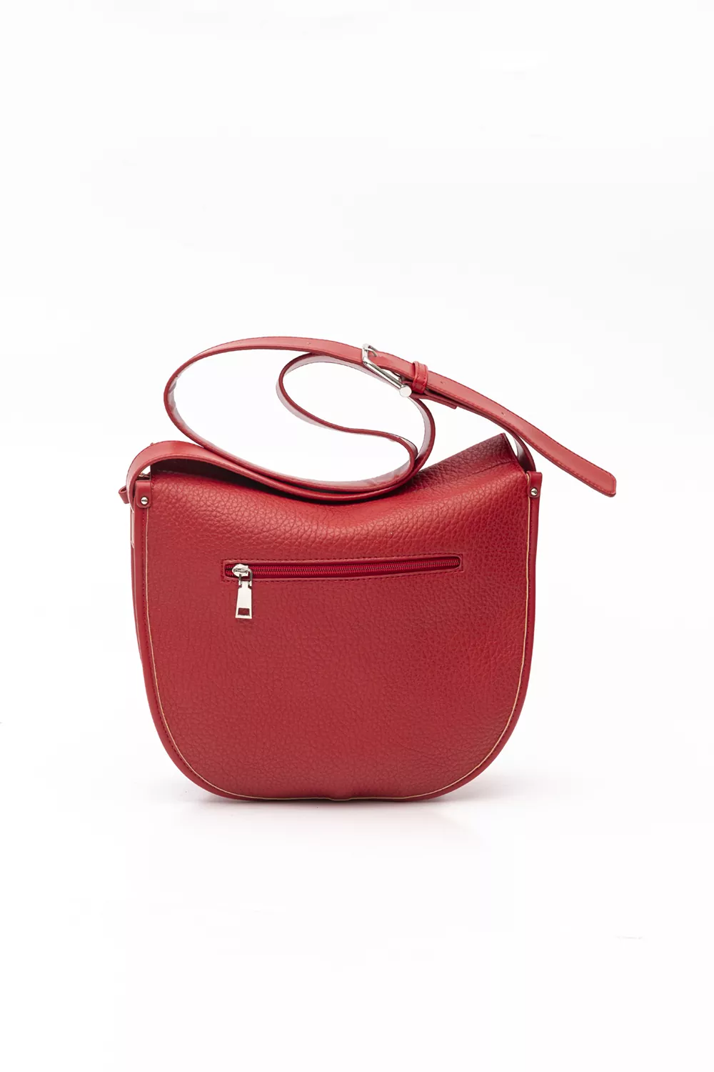 Μαλακή τσάντα ώμου με ανάγλυφη υφή