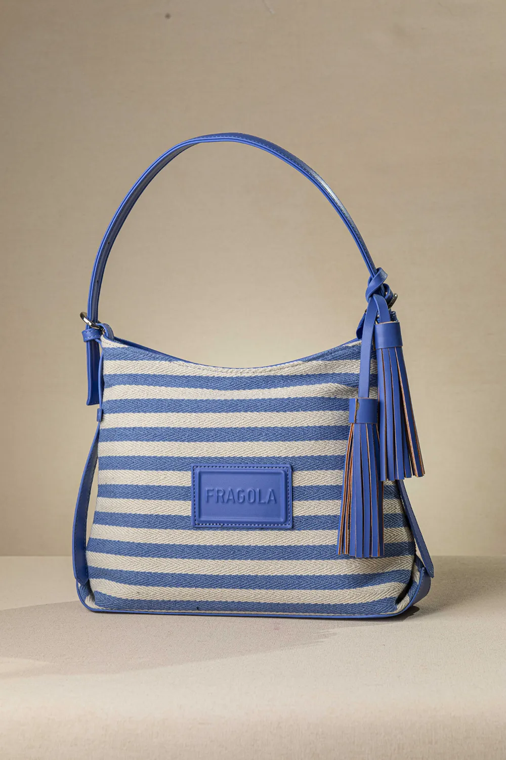 Τσάντα ώμου και χιαστί από καραβόπανο