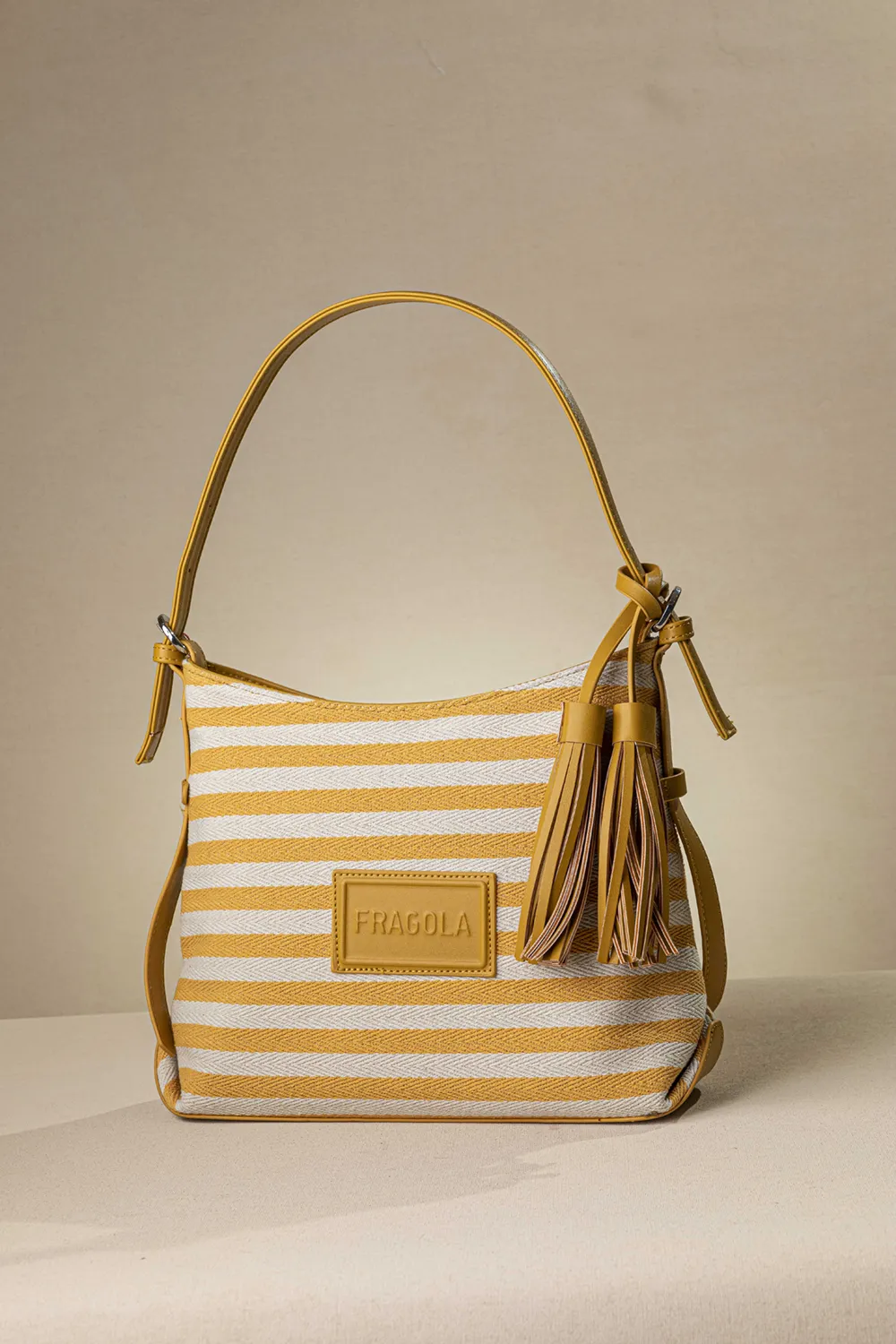 Τσάντα ώμου και χιαστί από καραβόπανο