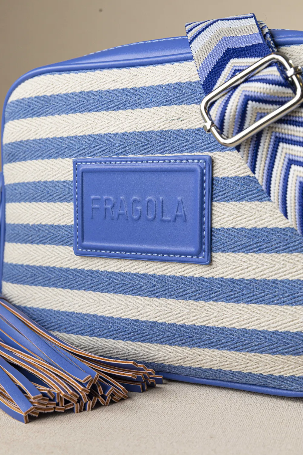 Χιαστί διθέσια τσάντα ώμου και χιαστί από καραβόπανο