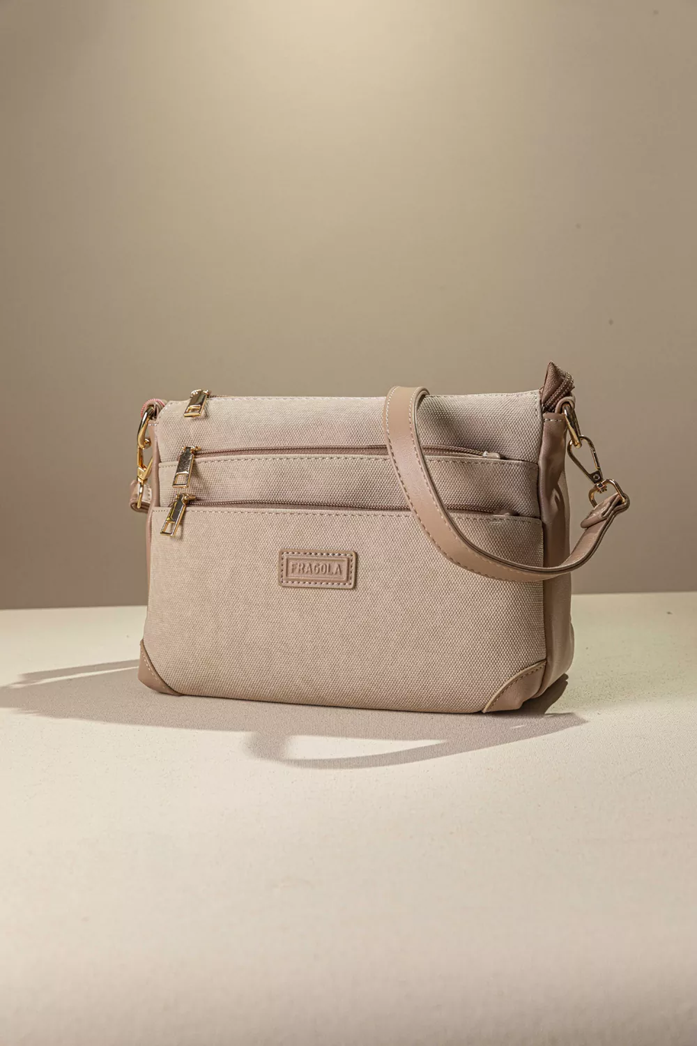 Minimal  χιαστί τριθέσια τσάντα