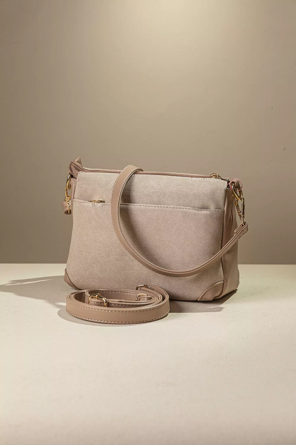 Minimal  χιαστί τριθέσια τσάντα