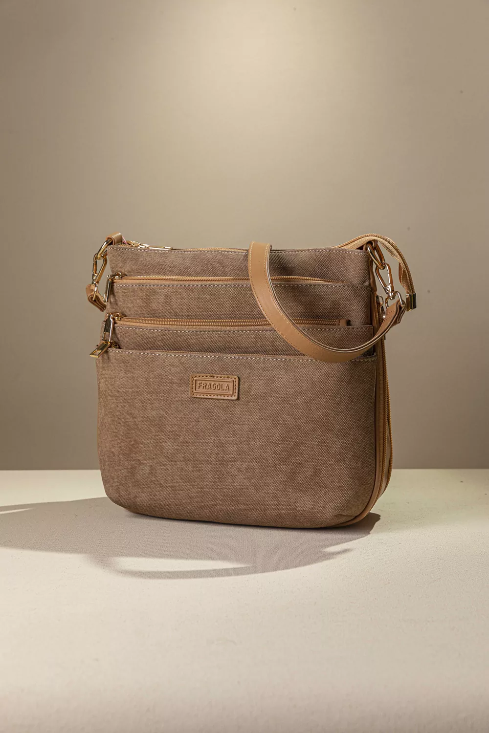 Minimal χιαστί πολυθέσια τσάντα