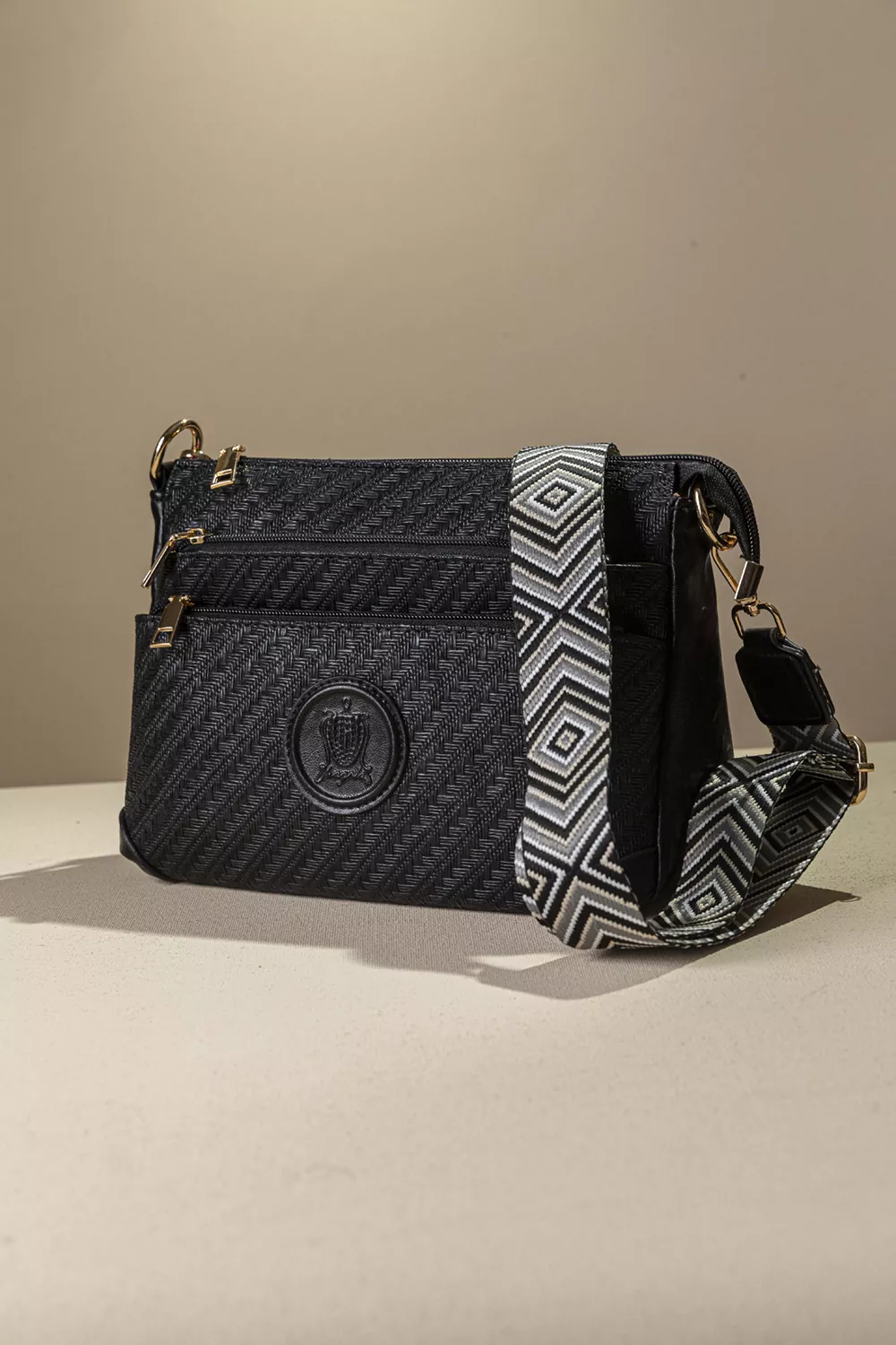 Minimal χιαστί τριθέσια τσάντα