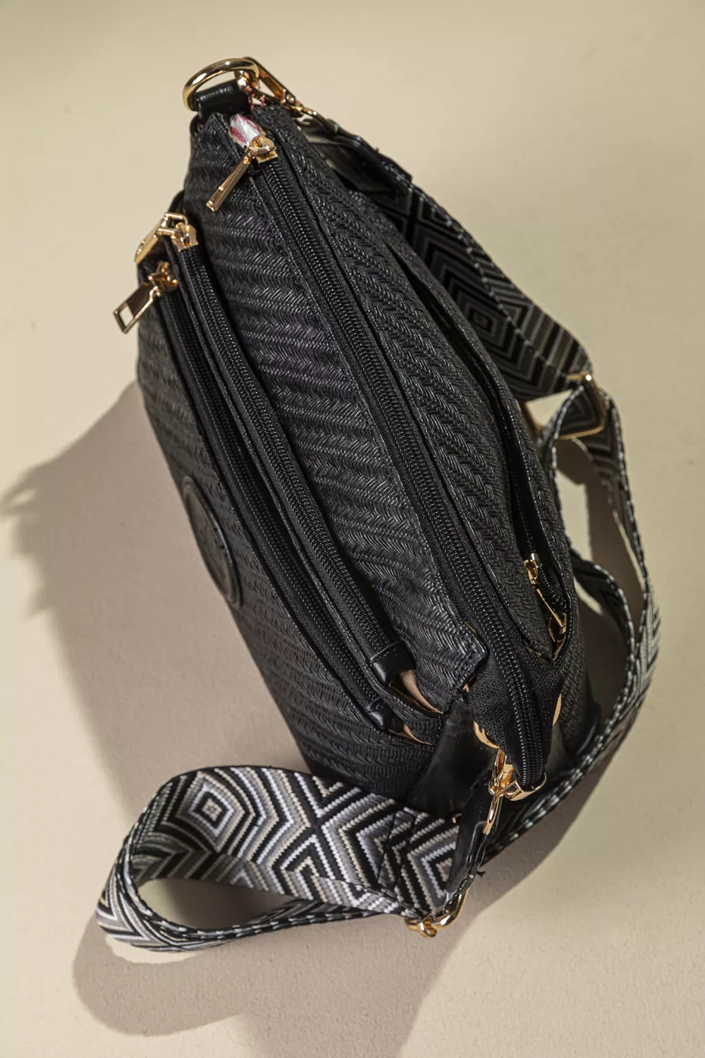 Minimal χιαστί τριθέσια τσάντα