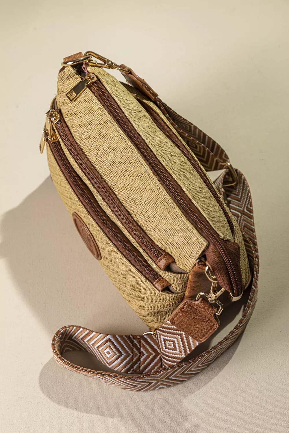 Minimal χιαστί τριθέσια τσάντα