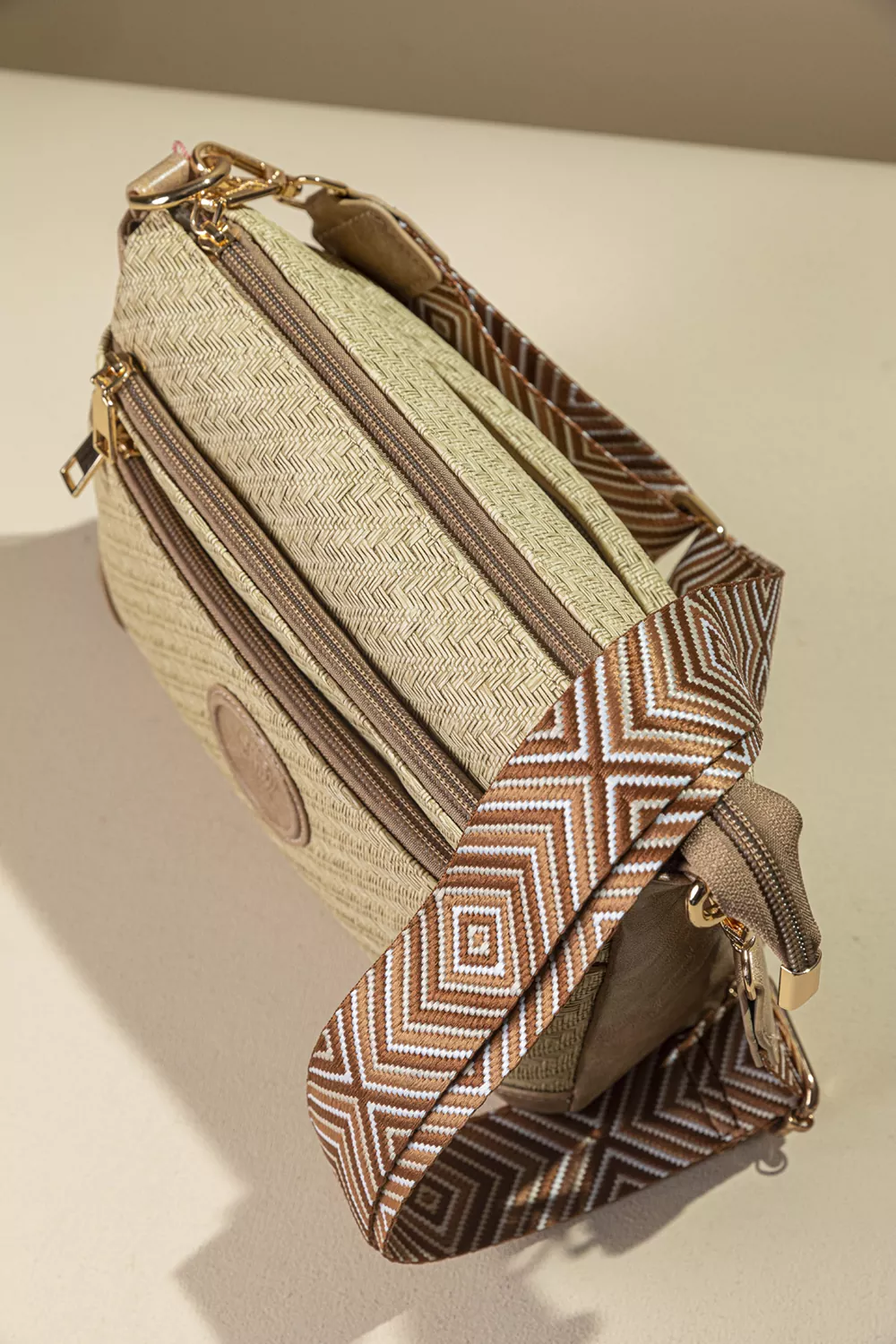 Minimal χιαστί τριθέσια τσάντα