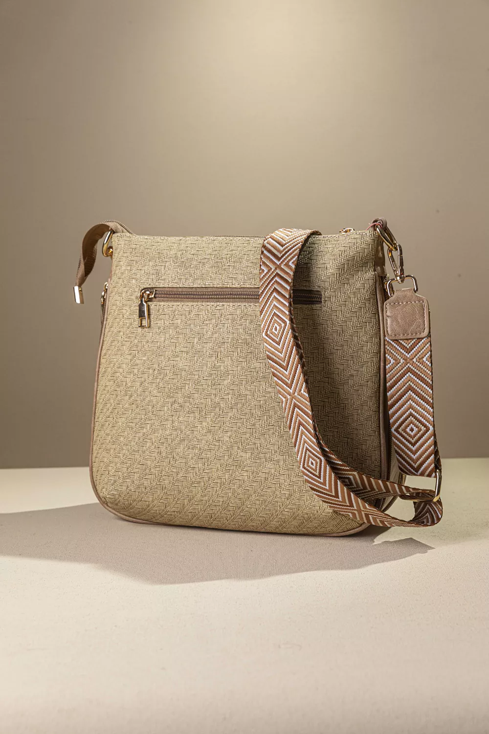 Minimal χιαστί πολυθέσια τσάντα