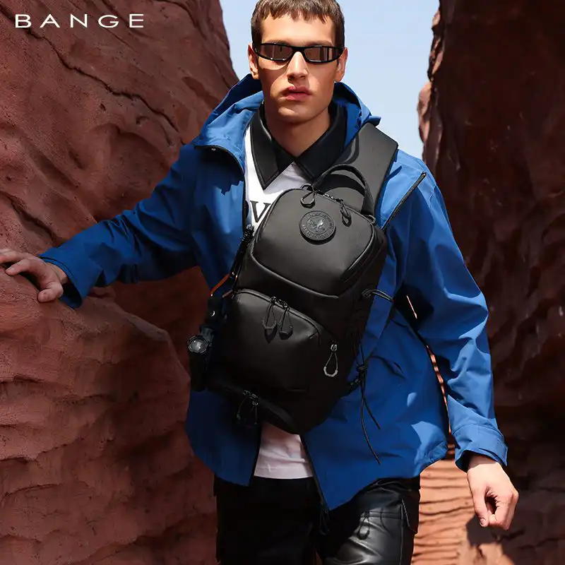 Τσαντάκι Στήθους Πλάτης Bange FW228 μαύρο Τσαντάκι Στήθους Πλάτης Bange FW228 μαύρο