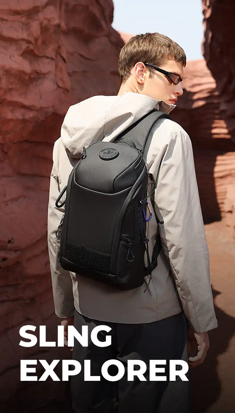 Τσαντάκι Στήθους Bange FW227 μαύρο