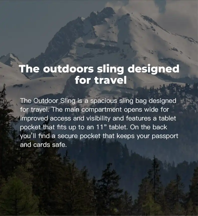 Τσαντάκι Στήθους Bange FW227 μαύρο