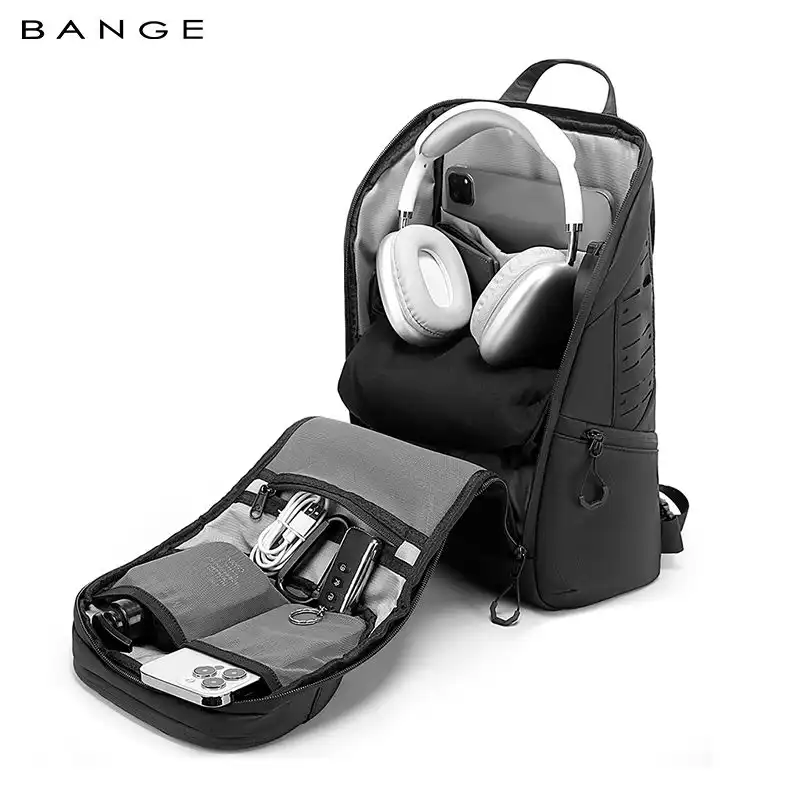 Τσαντάκι Στήθους Bange FW227 μαύρο