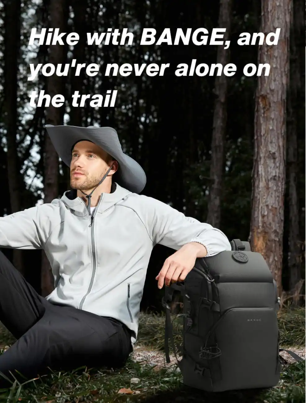 Σακίδιο πλάτης Ορειβατικό 36L Laptop 15,6” Bange FW230 μαύρο